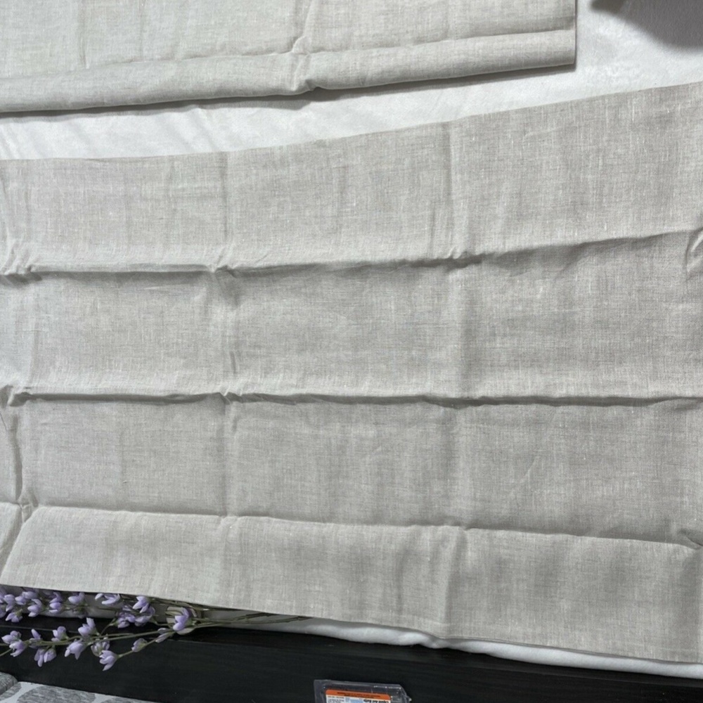 NIB Hotel Collection Linen Dye ( 2 ) King Pillowcases in Beige‎ - Picture 4 of 11